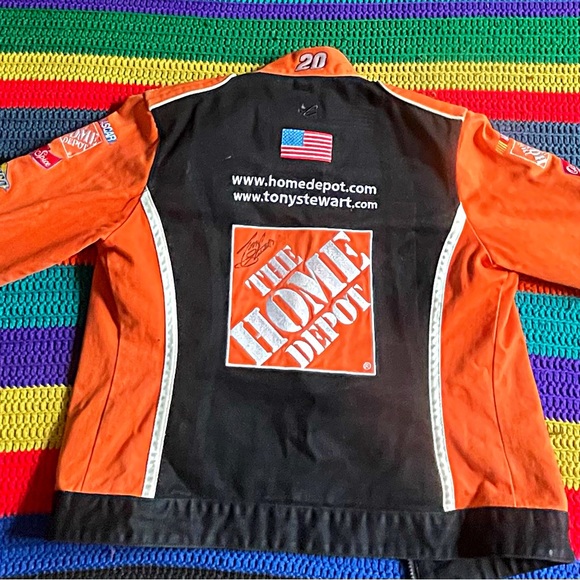 NASCAR (Autographed) Tony Stewart #20 Home Depot Racing Jacket - Picture 7 of 10